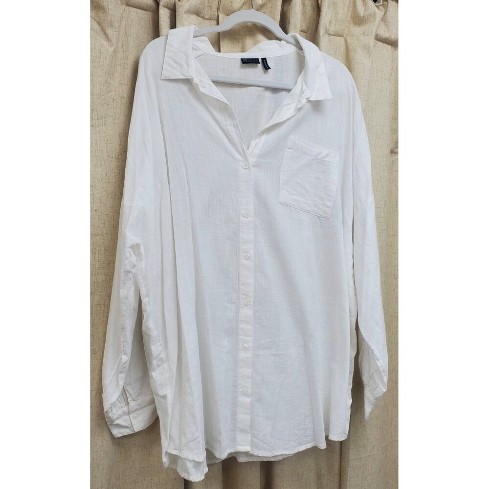 ASOS Design White Button Down (Curve)